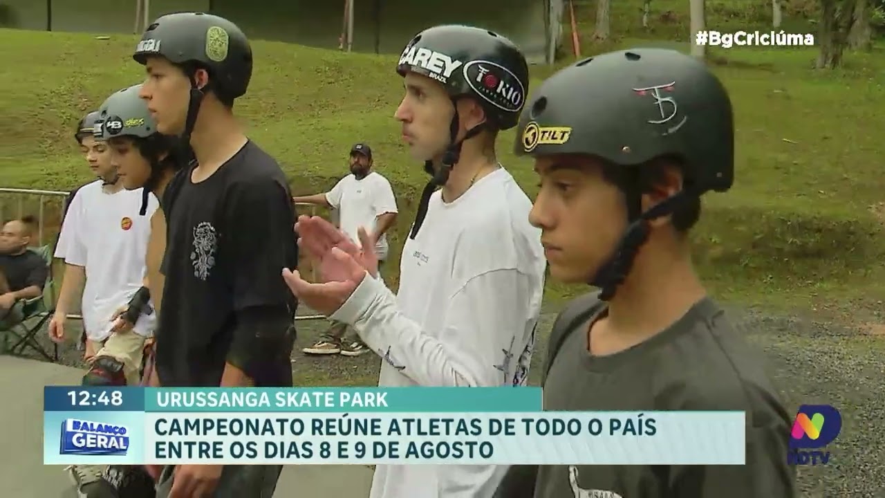 Urussanga sedia etapa do Circuito Catarinense de Skate
