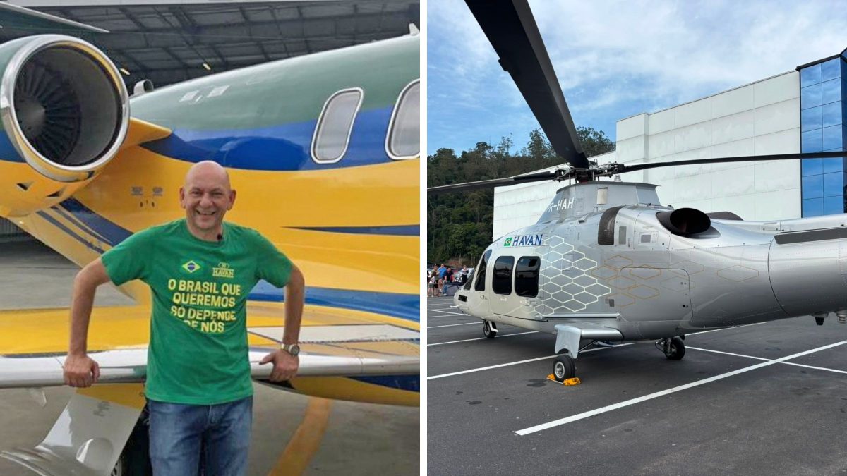 Frota de jatinhos e helicópteros de luxo de Luciano Hang ultrapassa os R$ 500 milhões: ‘Ferramenta de trabalho’