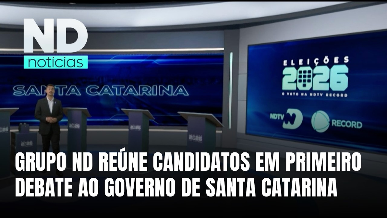 Eleições 2026: Grupo ND realiza primeiro debate ao Governo de SC