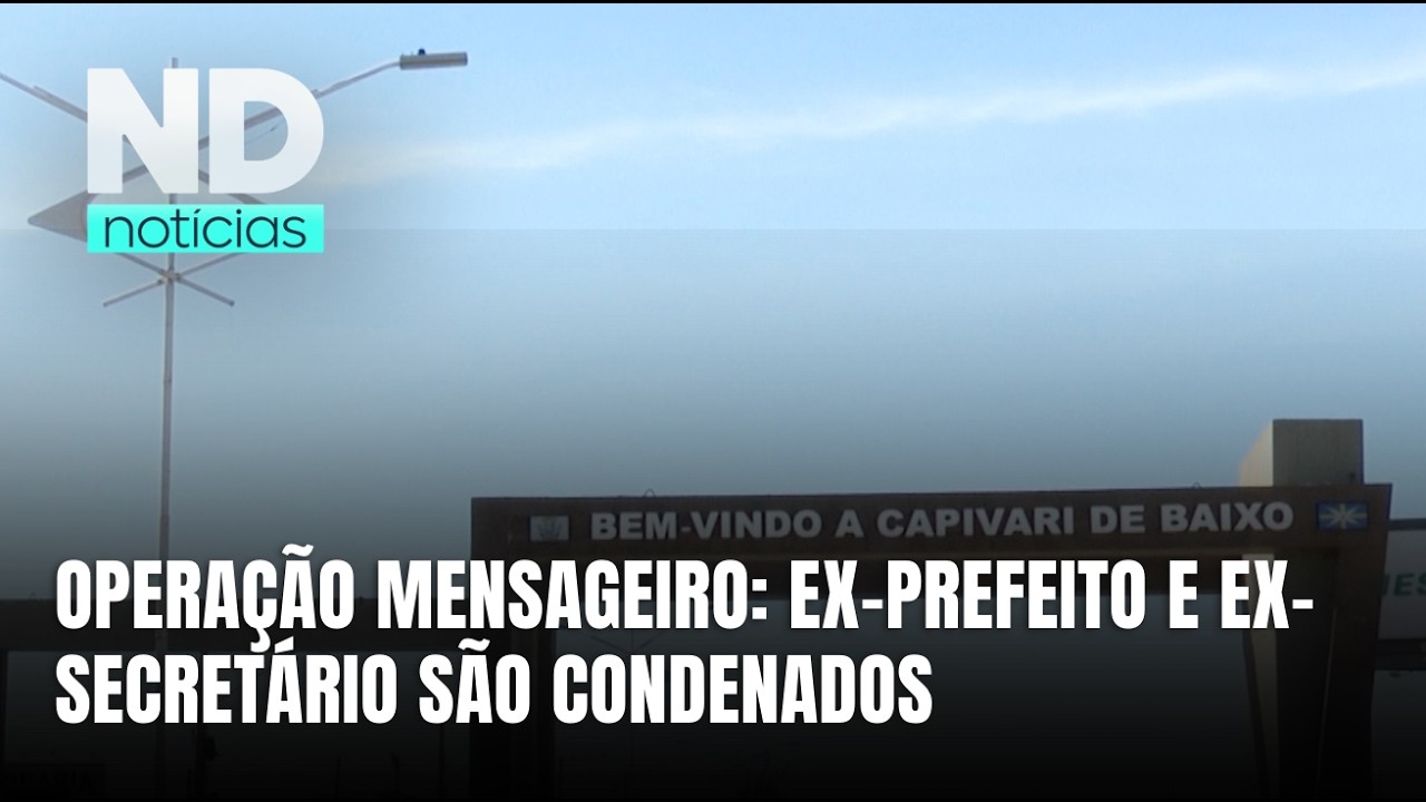 Ex-prefeito de Capivari de Baixo é condenado a mais de 13 anos de prisão