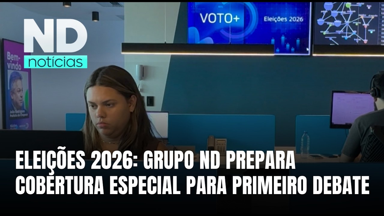 Grupo ND terá programação especial para debate ao governo de SC