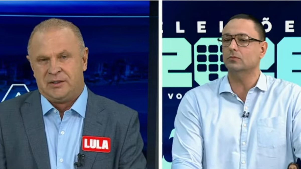 ELEIÇÕES 2026: Gelson Merísio e Ralf Zimmer discutem educação no 1º debate para o governo de SC