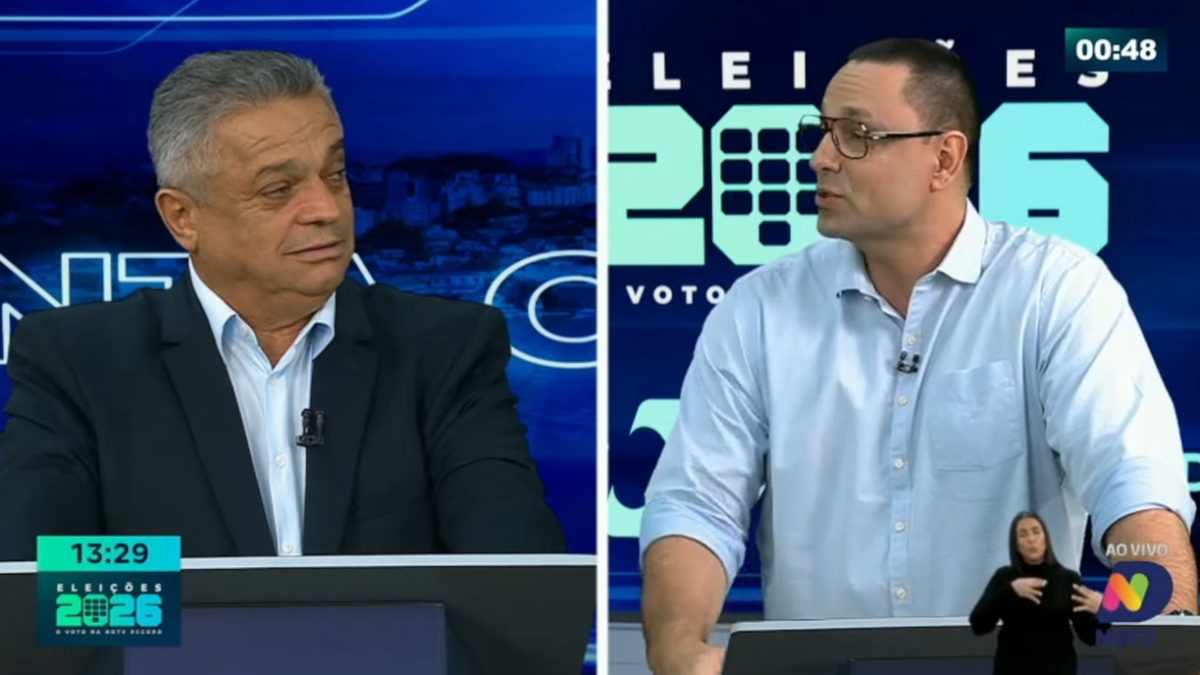 ELEIÇÕES 2026: Ralf Zimmer (PRD) e João Rodrigues (PSD) discutem sobre o tema ‘União do Sul’ no 1° debate para o governo de SC