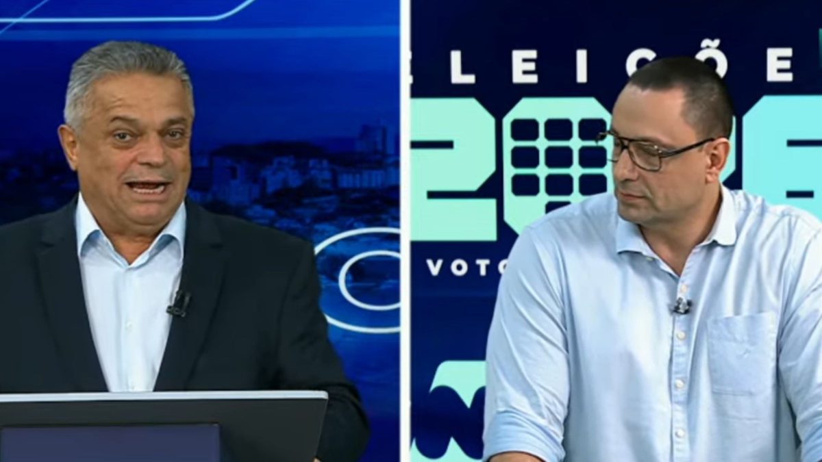 ELEIÇÕES 2026: Durante debate, Ralf Zimmer questiona João Rodrigues sobre possível candidatura da esposa