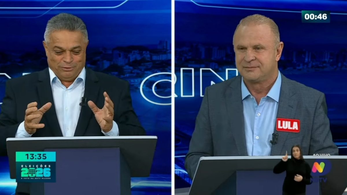 ELEIÇÕES 2026: Gelson Merisio e João Rodrigues discutem turismo no 1º debate para o governo de SC