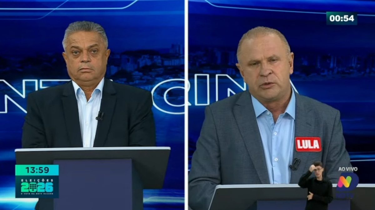 ELEIÇÕES 2026: Gelson Merísio e João Rodrigues discutem sobre cultura no 1° debate para o governo de SC