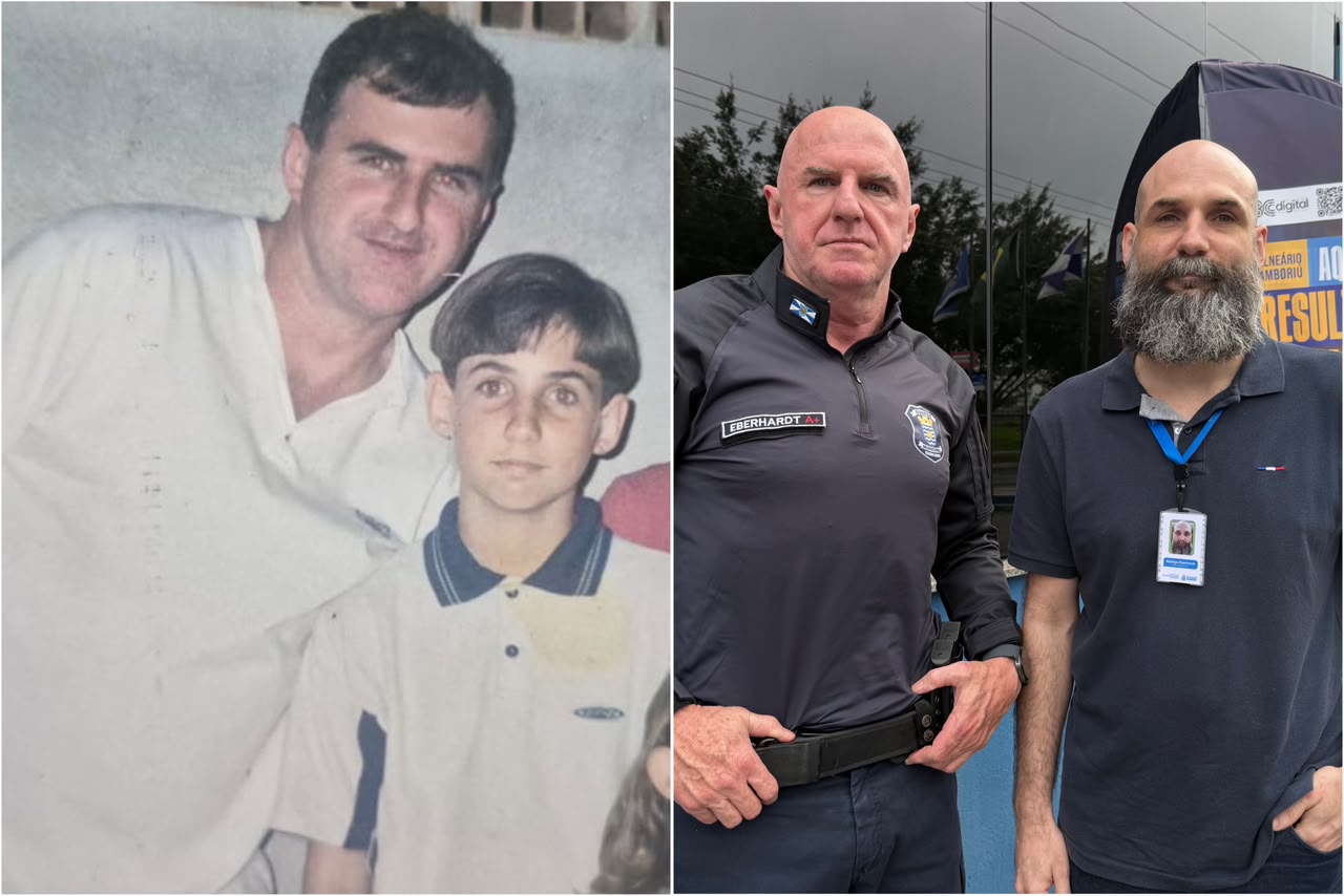 Pai e filho compartilham histórias e dedicação no serviço público em BC