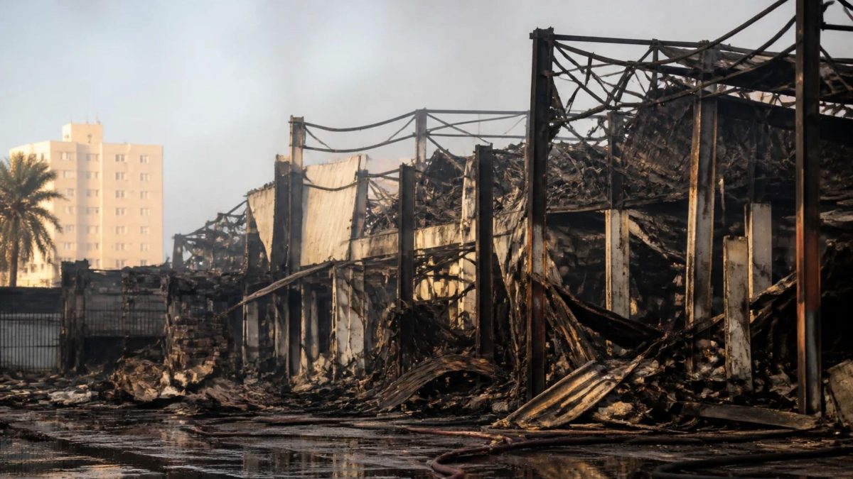 Tradicional marca de coifas, Suggar enfrenta risco de colapso após incêndio destruir galpões de fábrica em Belo Horizonte