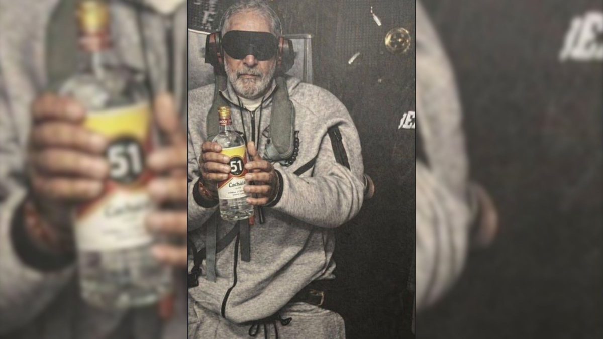 ‘O que o espera’: foto de Lula preso como Maduro e segurando cachaça é publicada por deputado dos EUA em montagem de IA