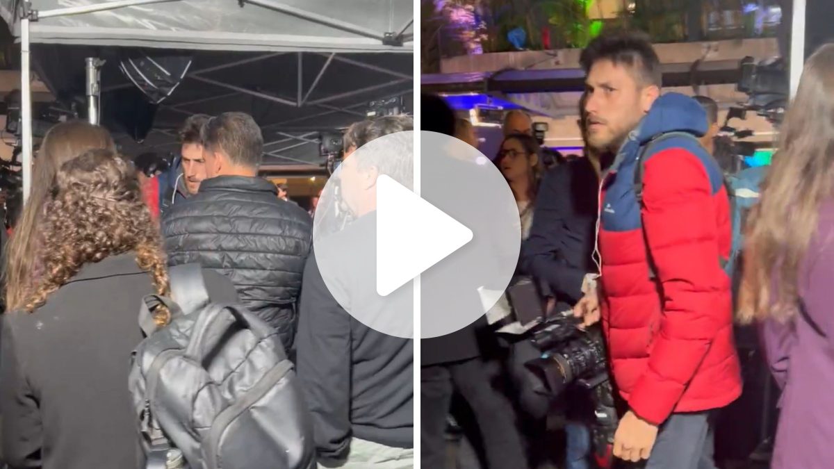 Cinegrafista da GloboNews é retirado após suposta cabeçada em fotógrafo durante debate da Band pelo governo de SP