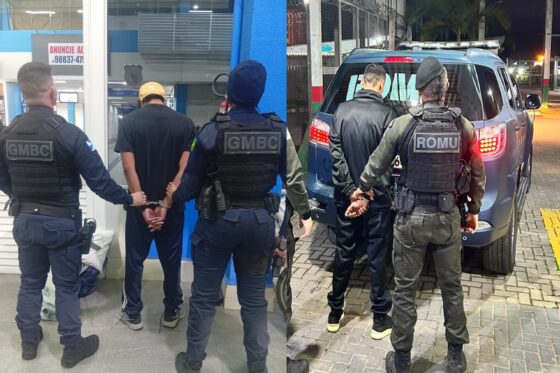Dois procurados são presos ao chegar de ônibus na rodoviária de BC