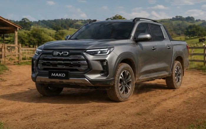 BYD Mako: nova picape híbrida brasileira pode custar R$ 220 mil