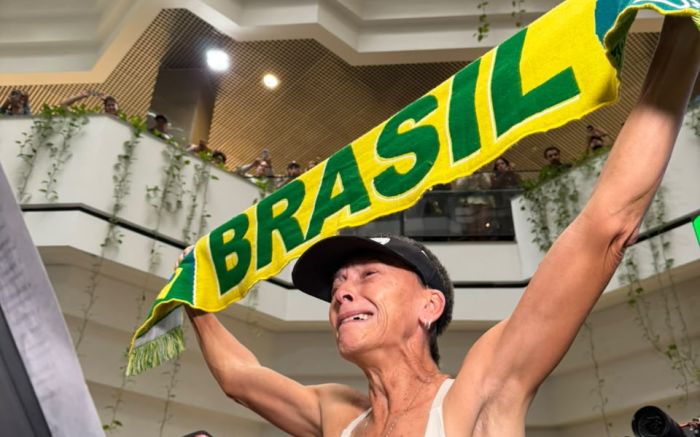 Catarinense bate recorde mundial aos 55 anos