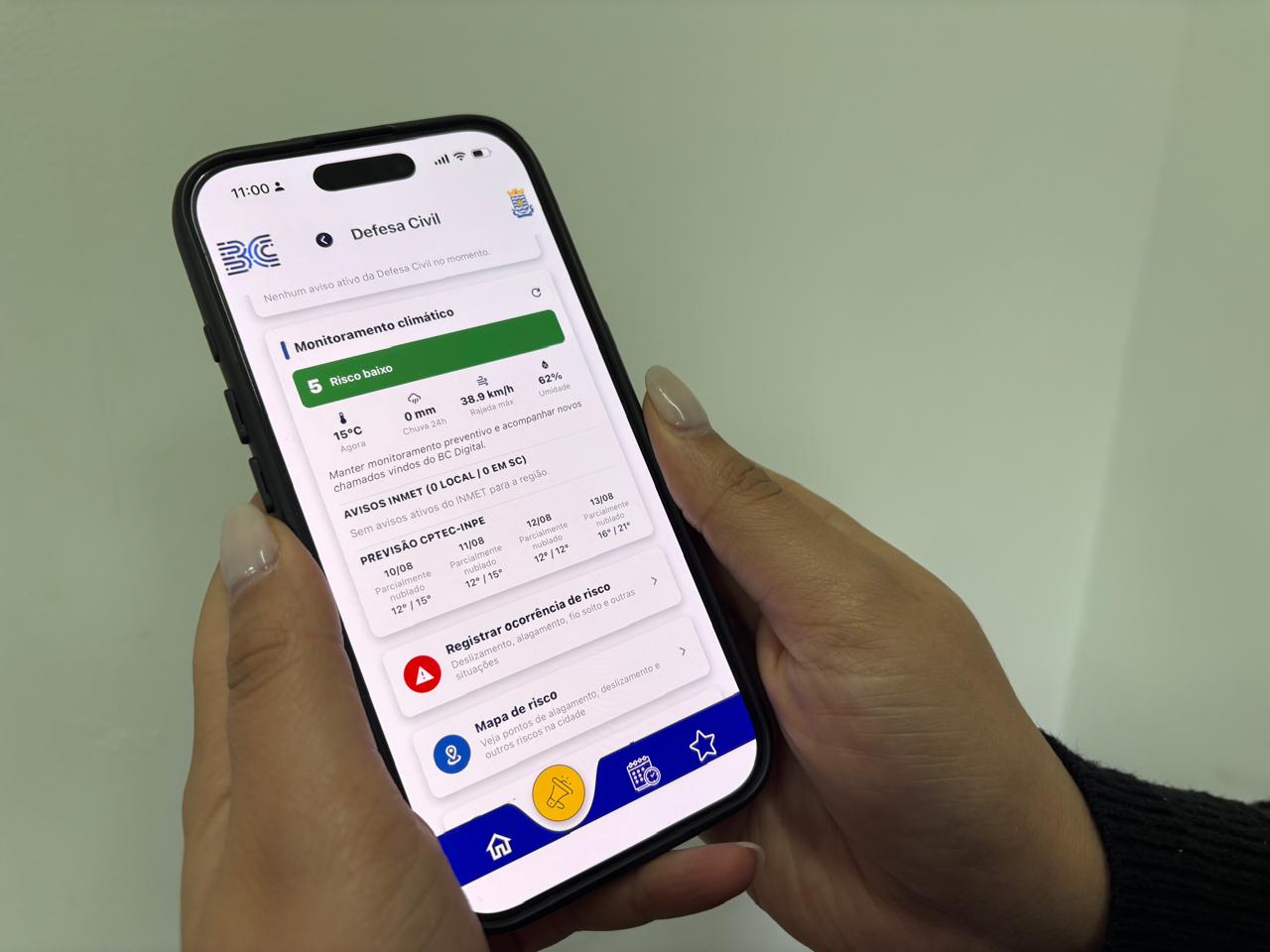 Município lança módulo de Defesa Civil no BC Digital em prevenção ao El Niño