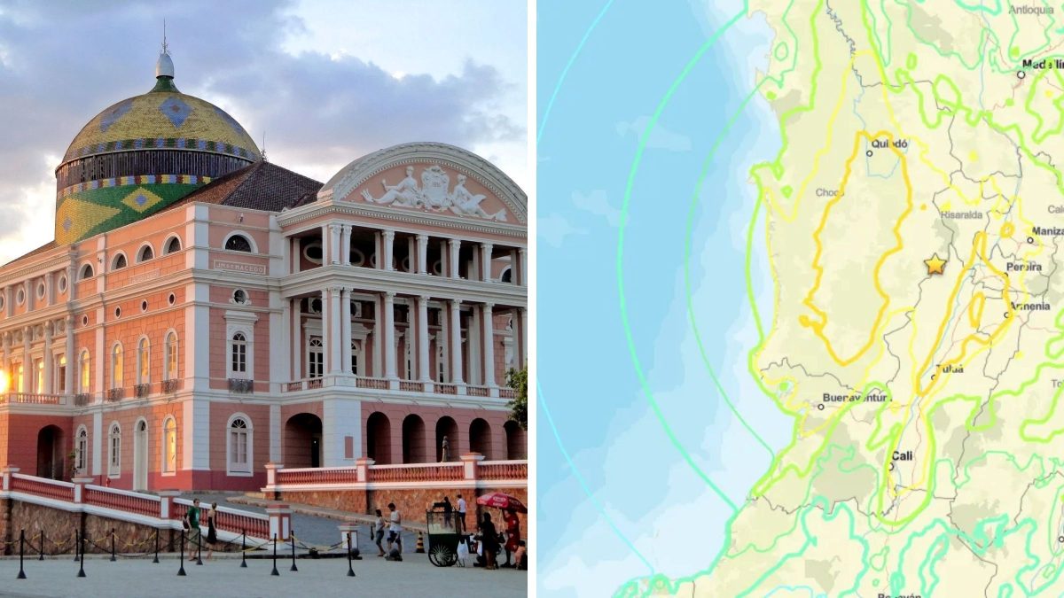 VÍDEO: Prédios tremem em Manaus com terremoto de 7,4 na Colômbia e Bombeiros fazem vistorias em edifícios