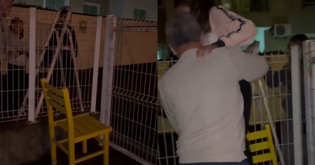 Família confunde endereço de hospedagem em Brusque e pula muro após ficar presa em empresa