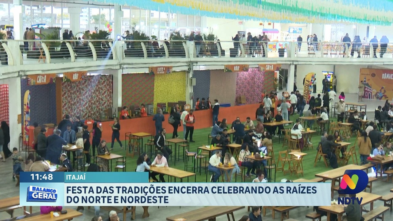 Festa das Tradições de Itajaí celebra raízes do Norte e Nordeste