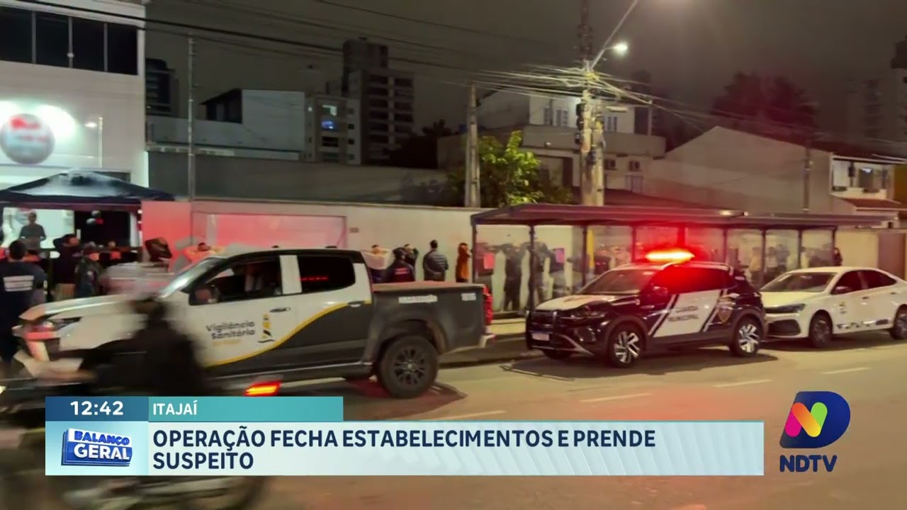 Giro de ocorrências: apreensão, operação e acidente movimentam região