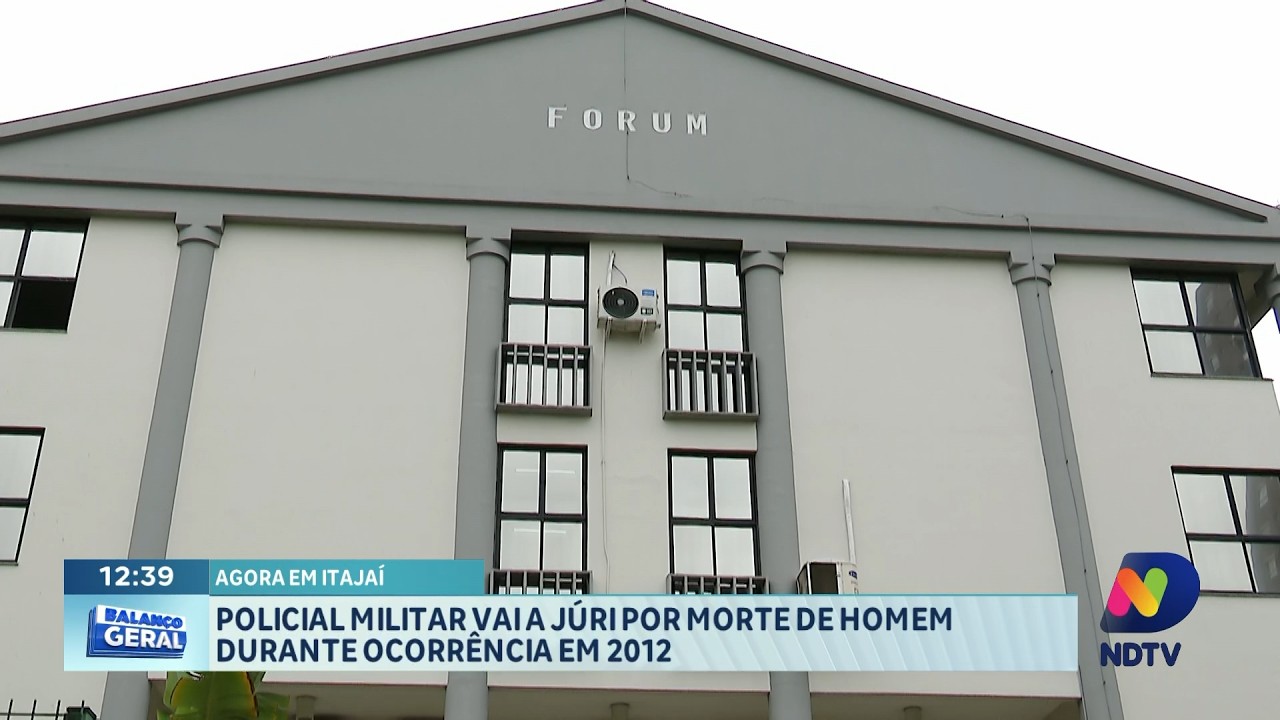 Policial militar vai a júri por morte de homem em ocorrência de 2012
