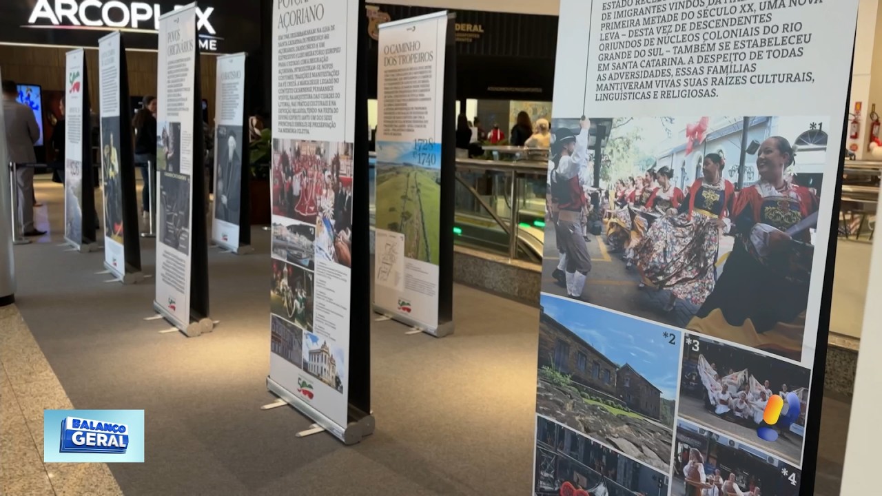 Itajaí recebe exposição que celebra os 500 anos de Santa Catarina