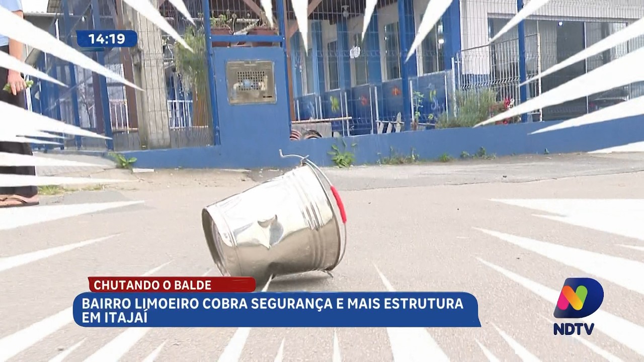 Chutando o Balde: Bairro Limoeiro cobra mais segurança em Itajaí