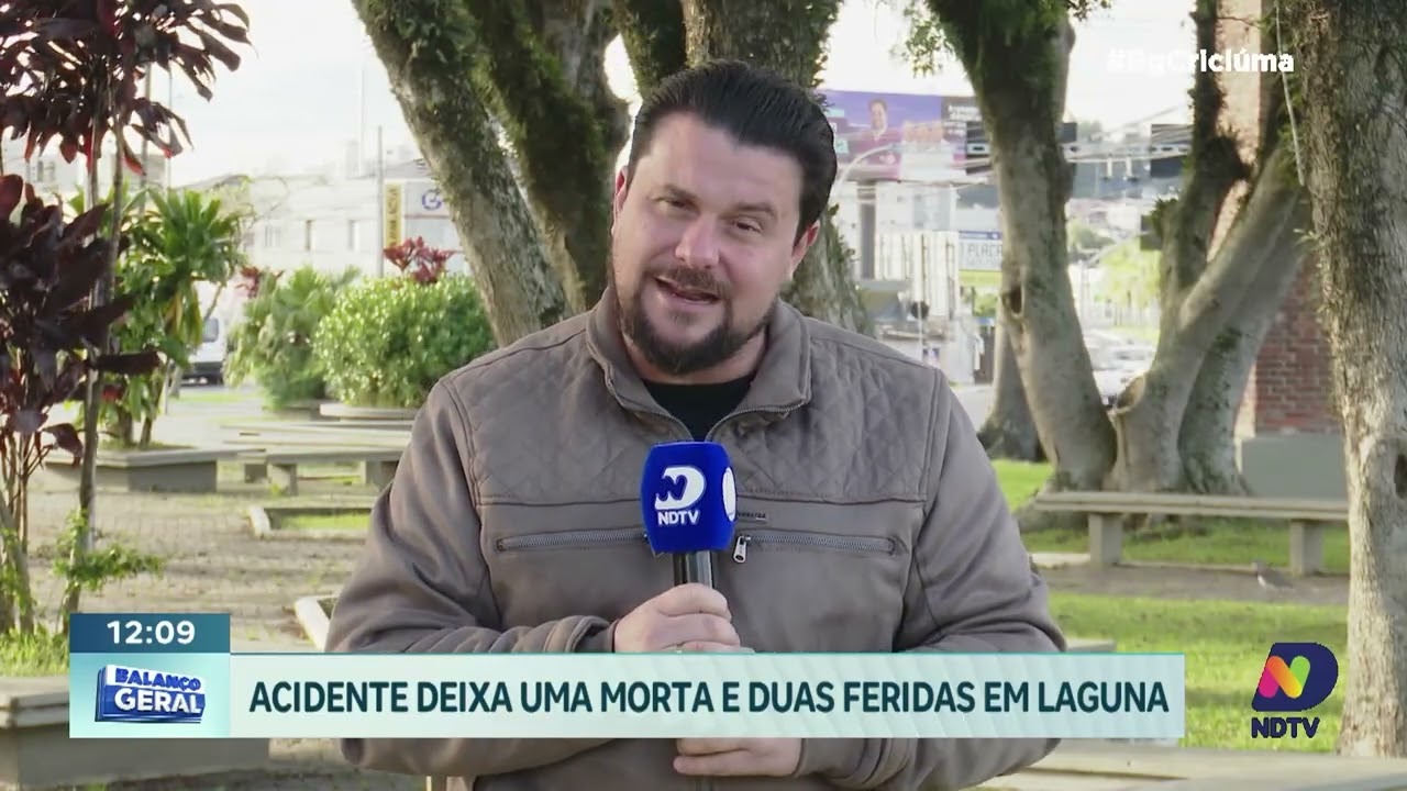 Acidente na SC-436 em Laguna deixa uma mulher morta e duas feridas
