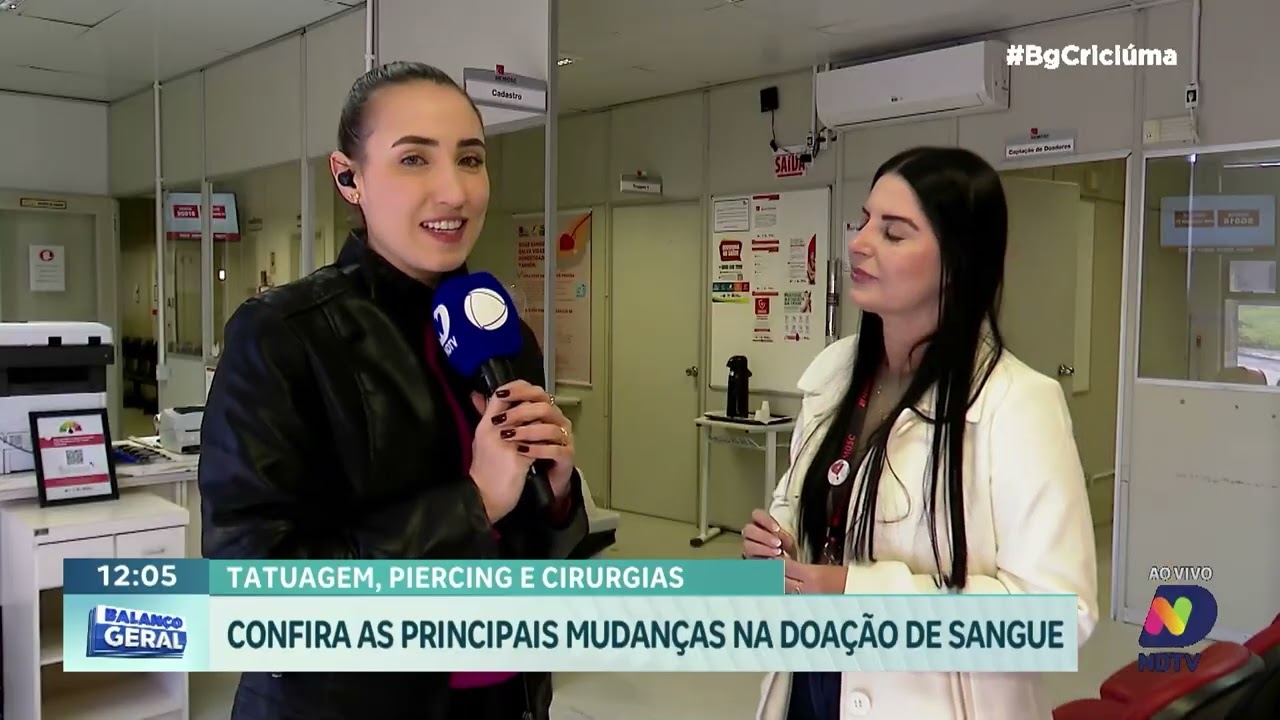 HEMOSC atualiza regras para doação de sangue em Santa Catarina