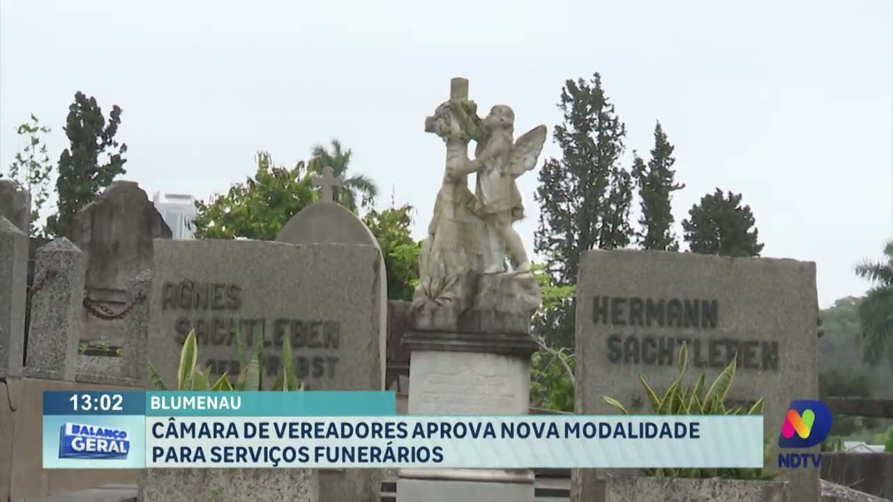 Blumenau: Câmara de Vereadores aprova nova modalidade para serviços funerários