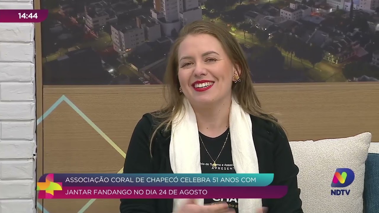 Chapecó terá jantar fandango em celebração aos 51 anos do Coral
