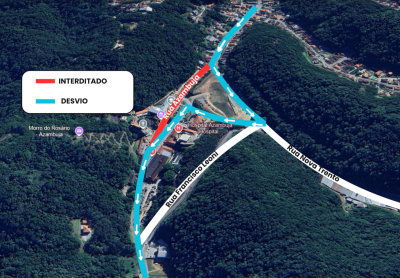 Festa de Nossa Senhora de Azambuja terá bloqueio e mudança no trânsito a partir desta terça-feira (11)