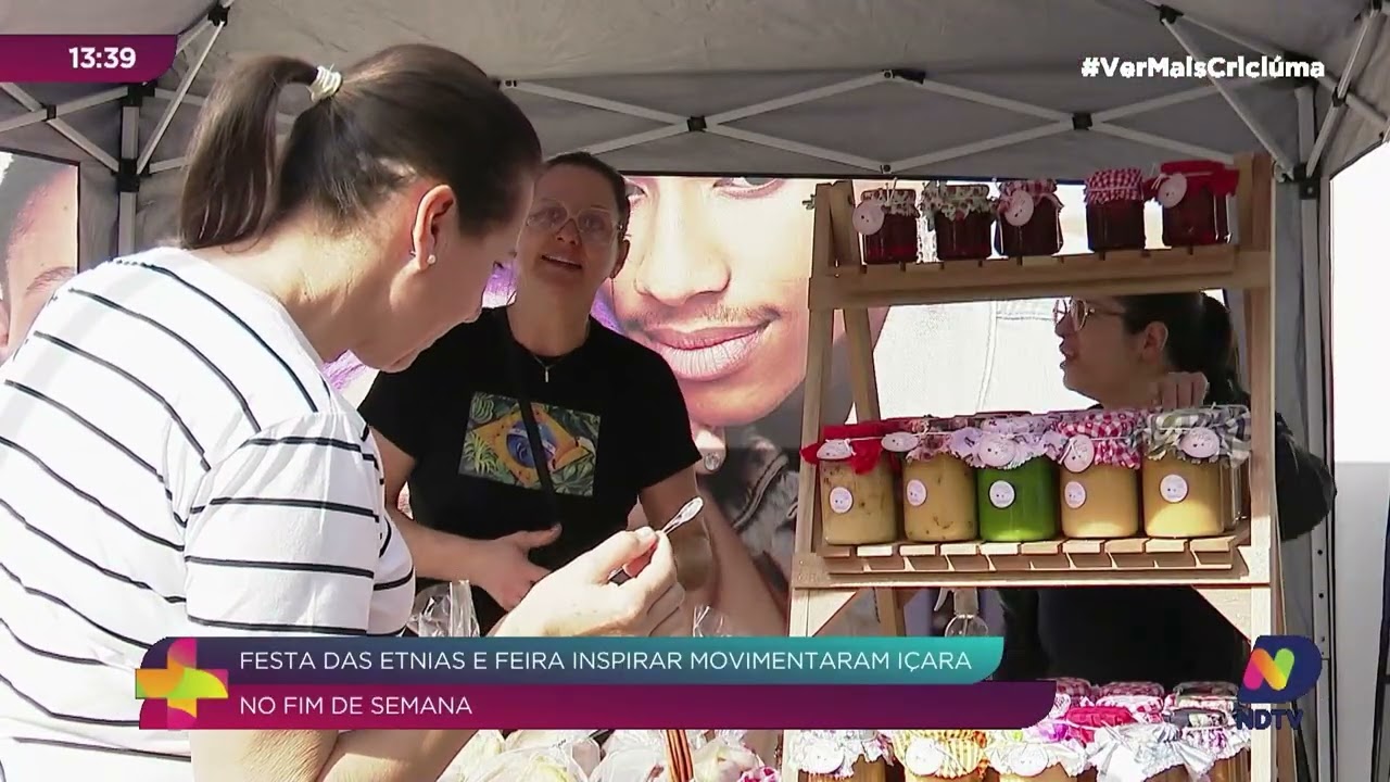 Içara celebra culturas e tradições no Festival das Etnias