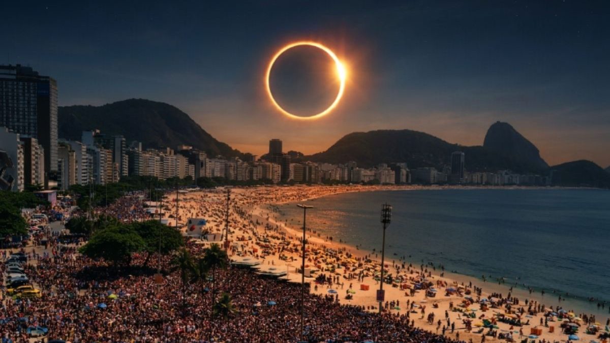 ‘Anel de fogo’ vai surgir no céu do Brasil durante o Carnaval de 2027; saiba quais estados poderão observar o fenômeno