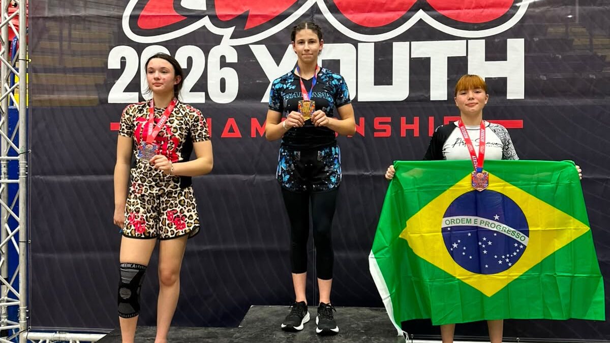 Atleta de Balneário Camboriú conquista dois pódios em competições de jiu-jitsu nos EUA