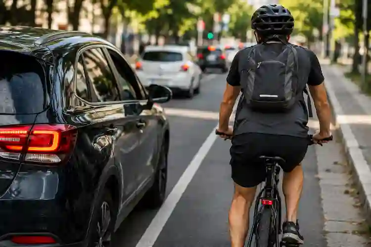 Motorista que não respeita ciclista pode levar multa de R$ 293 e 7 pontos na CNH