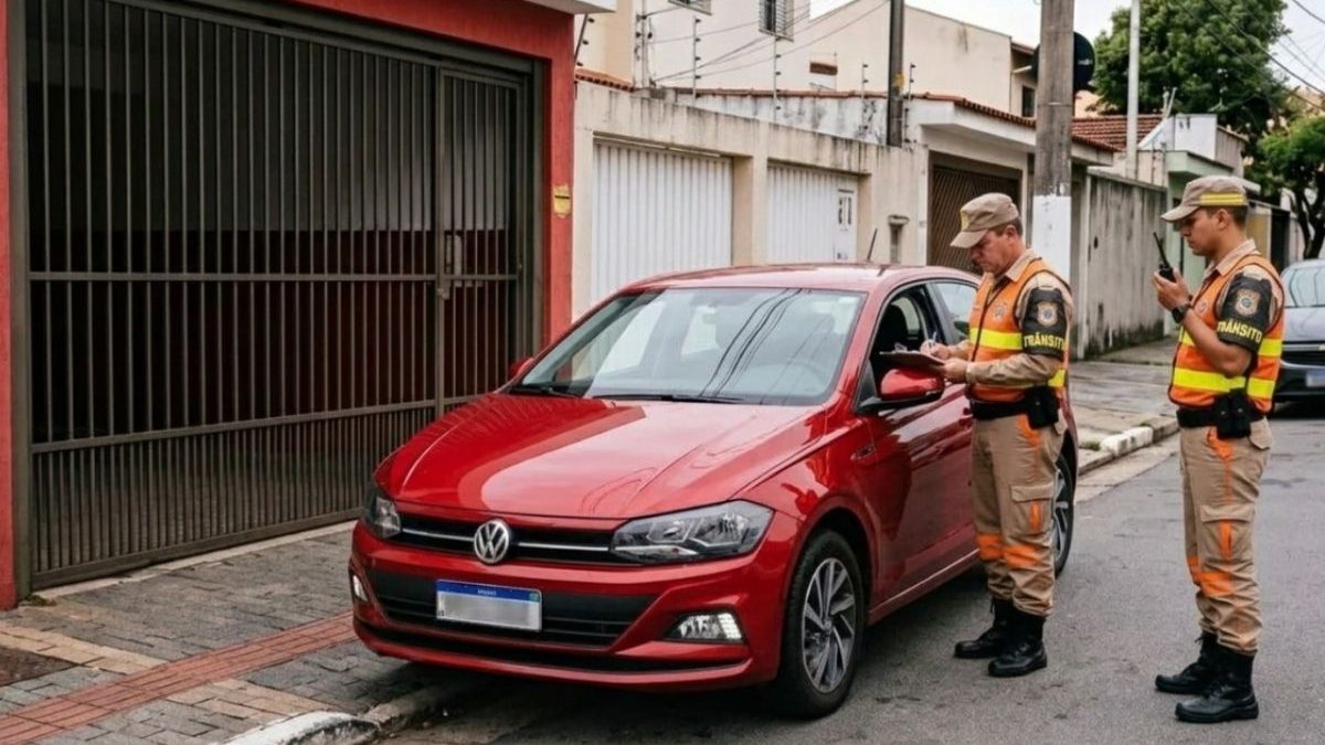 O hábito comum ao parar o carro em casa que pode render R$ 130 de prejuízo e pontos na CNH; veja o que diz o CTB