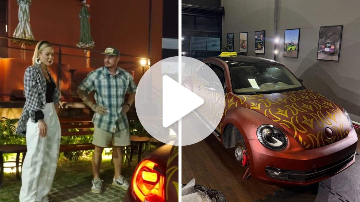Bilionária da WEG transforma próprio carro em ‘vitrine’ de grife com empresa de Balneário Camboriú