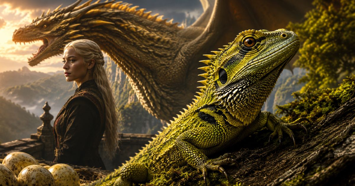 Cientistas exploravam montanhas acima de 1.300 metros quando encontraram o “lagarto da Casa do Dragão” e o mistério ganha força após descobrirem que o réptil tem características semelhantes às da série