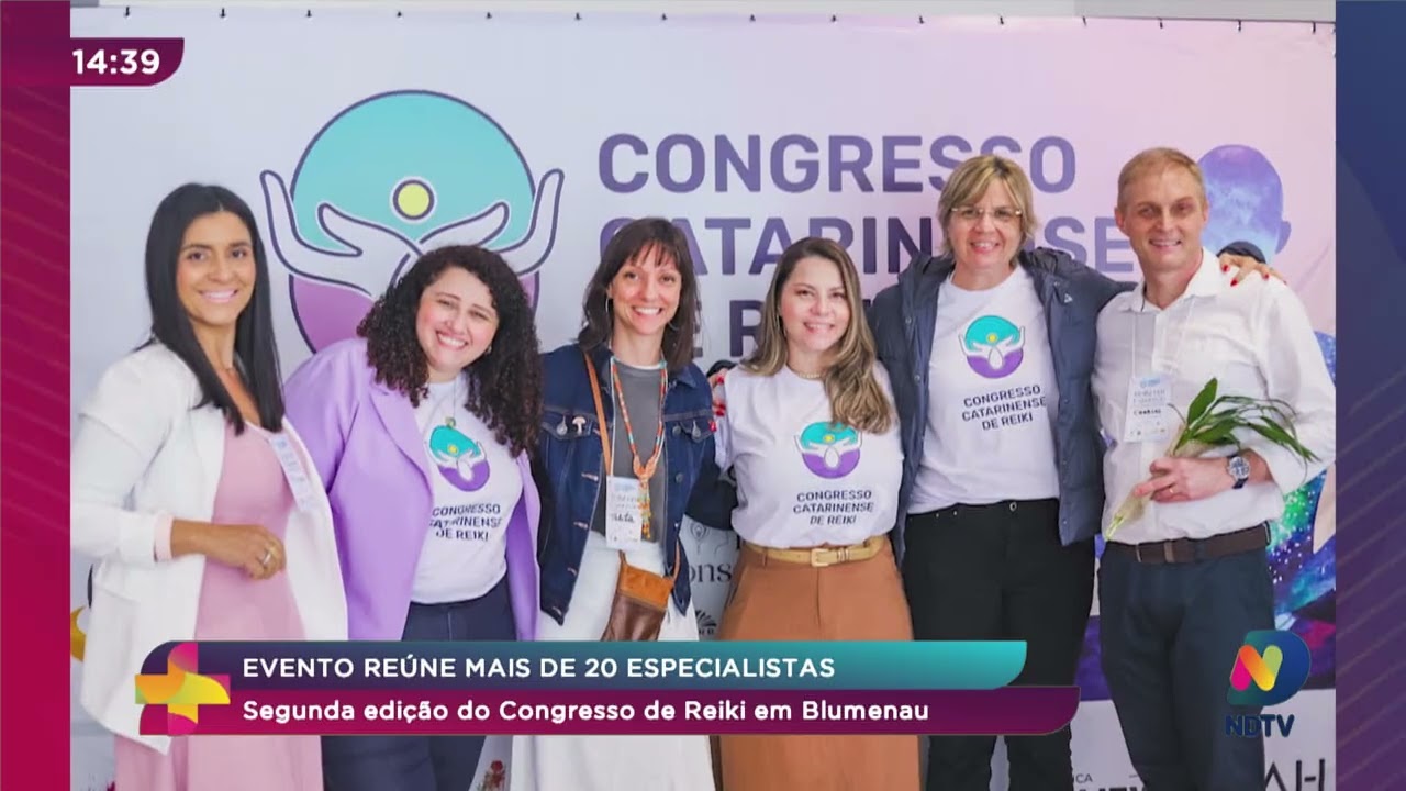 Segunda edição do Congresso de Reiki em Blumenau