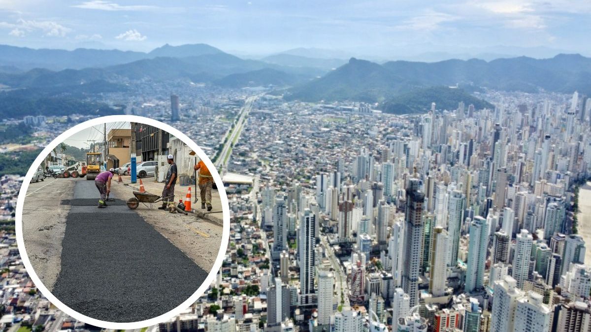 ‘Exército’ contra os buracos recupera 30 ruas de Balneário Camboriú com mais de 2 mil m² de asfalto