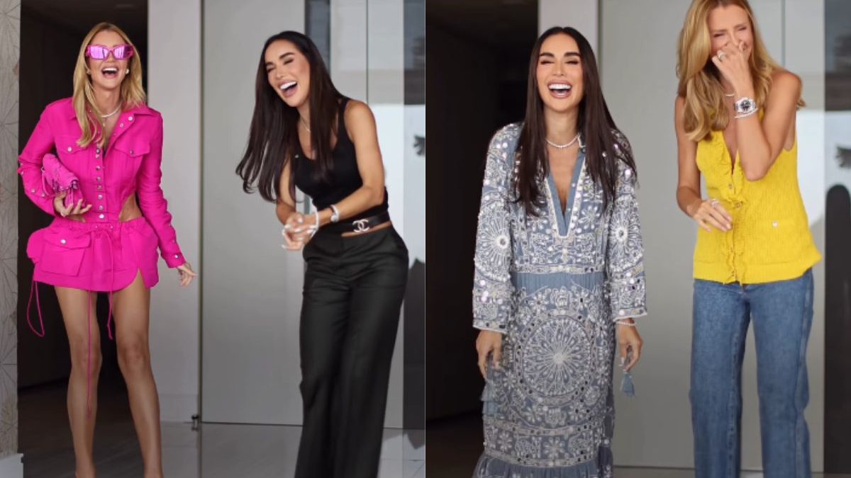 Ana Paula Siebert e Tati Barbieri trocam looks e dividem opiniões: ‘Vai acabar a amizade’