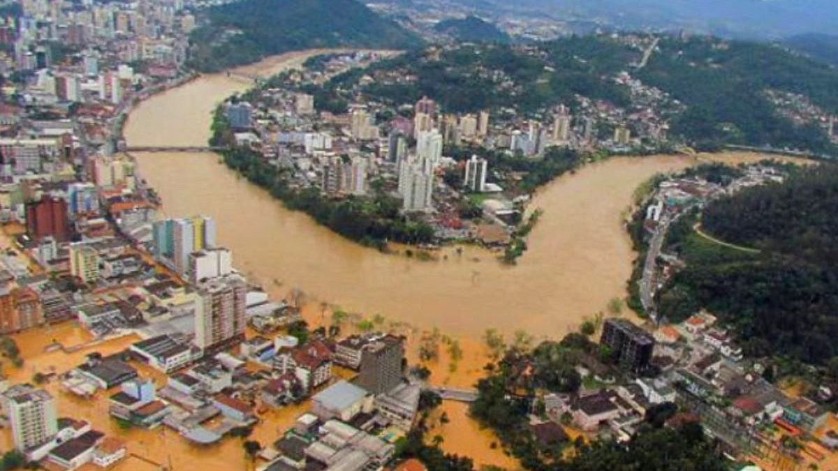 Enchentes podem ser previstas com até 6 horas de antecedência em Blumenau, diz Defesa Civil