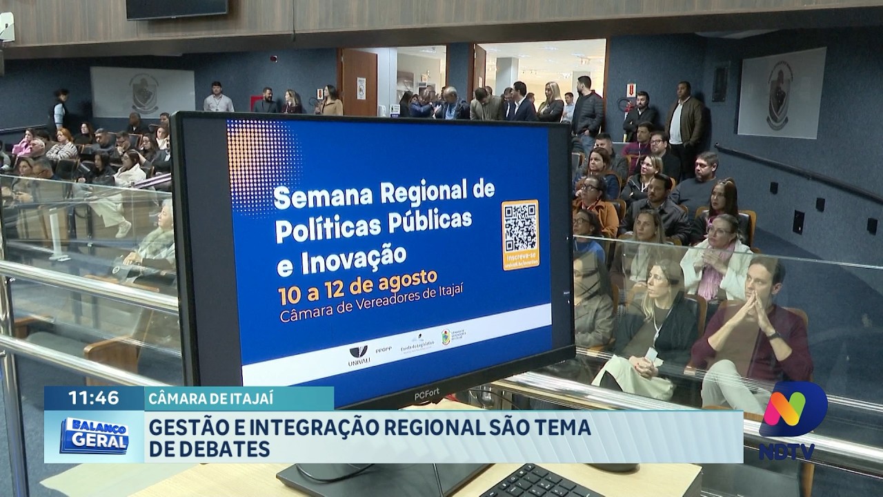 Itajaí reúne lideranças para discutir desafios das cidades da região