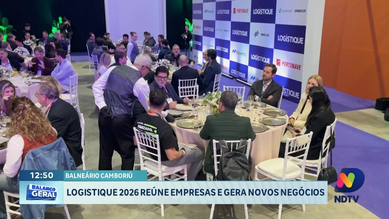 Logistique 2026 reúne empresas e movimenta negócios em Balneário Camboriú