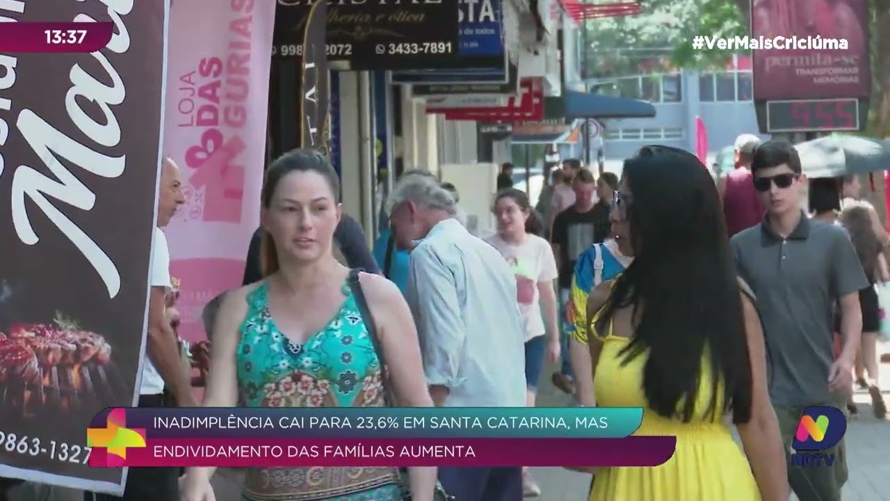 Endividamento das famílias em Santa Catarina atinge maior nível histórico