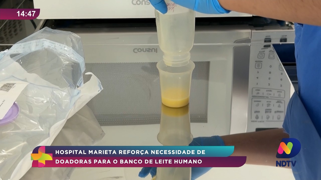 Hospital Marieta reforça importância de doadoras para banco de leite