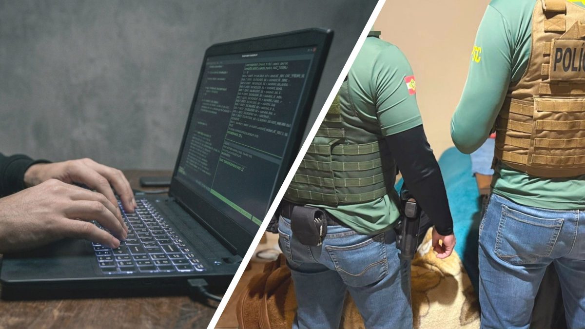 Rastro na internet leva polícia até homem suspeito de armazenar material de abuso infantil em praia de SC