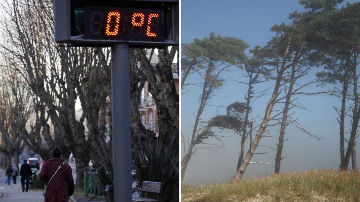 Com 0 ºC e ventos de até 100 km/h, frente fria já traz temporais e frio extremo para Santa Catarina