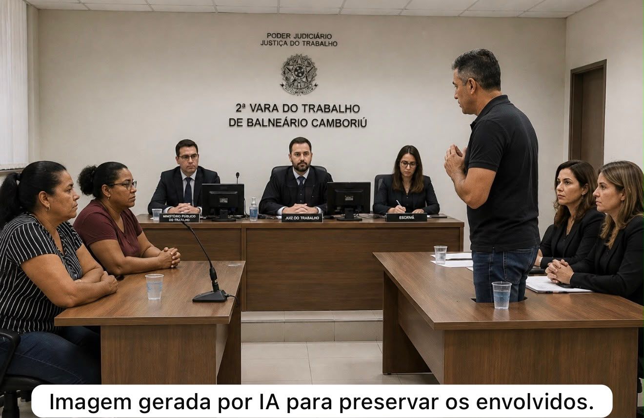 Após processo de 995 páginas, empregador faz retratação pública a trabalhadoras em Balneário Camboriú