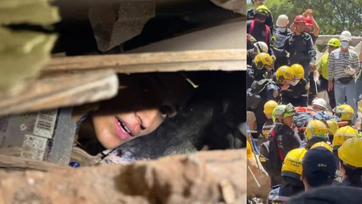 VÍDEO: Mulher é resgatada após quase 16 horas sob escombros enquanto terremoto já deixa mais de 250 mortos na Colômbia