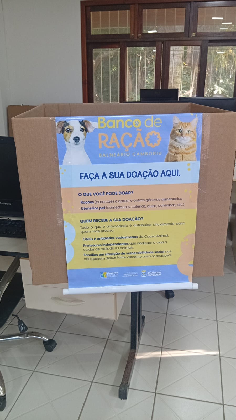 Banco de Ração arrecada alimentos e produtos para pet